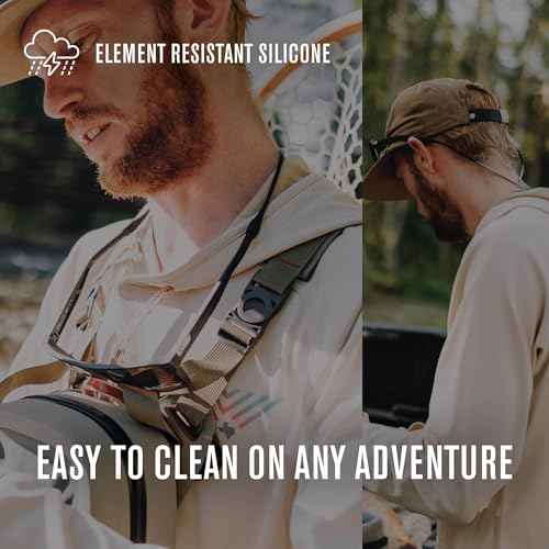 Chums Slim Retainer - Adjustable Eyewear Keeper - Thin Silicone Safety Eyewear Retainer for Women & Men