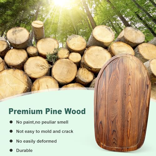 Food-Grade Pine Wood Mixer Slider for KitchenAid Tilt-Head 4.5-5 Qt Brown