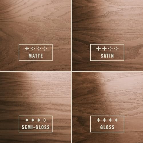 Varathane Water-Based Satin Polyurethane - Half Pint, Brush Application, Interior Wood Finish
