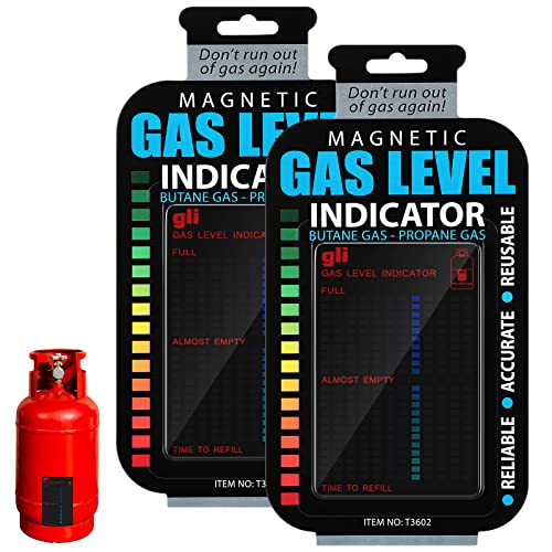 Oudain 2-Pack Magnetic Propane Level Indicator Gauge for Gas Tank