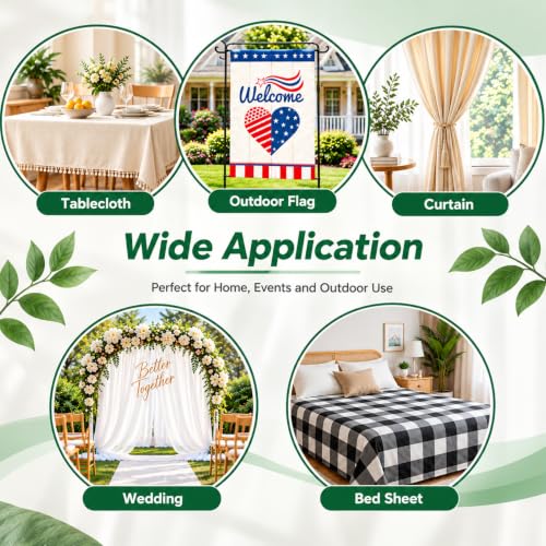Adyoney 20Pcs 15g Curtain Weights for Drapes & Tablecloths, Discreet Home Decor Support