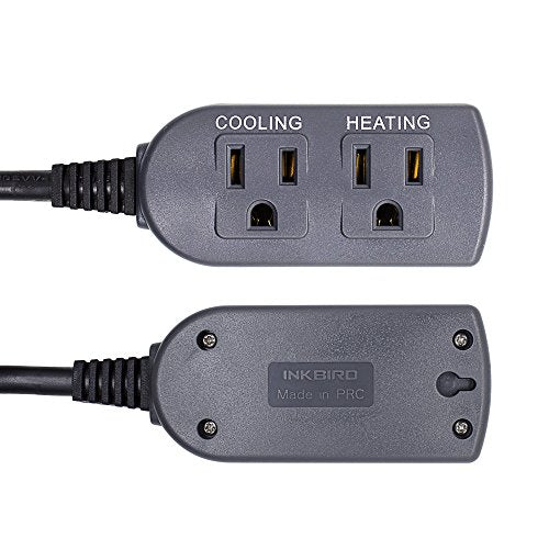 Inkbird ITC-308 Non-WiFi Digital Temperature Controller Thermostat - Dual Relay, Celsius/Fahrenheit