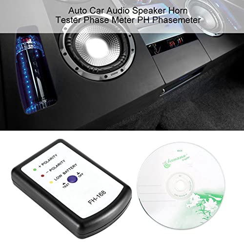 Cunyuer FH-168 Speaker Polarity Tester Phase Meter for Car Audio