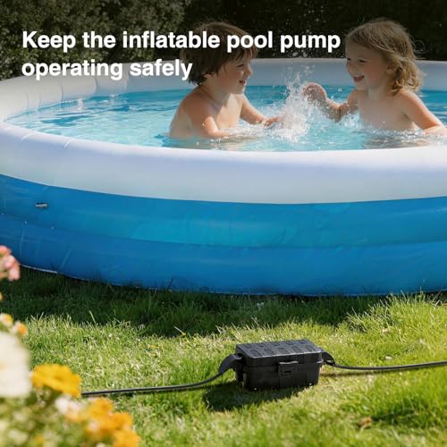 FLEMOON Black IP55 Outdoor Waterproof Electrical Box for Outdoor Plug - 1 Pack