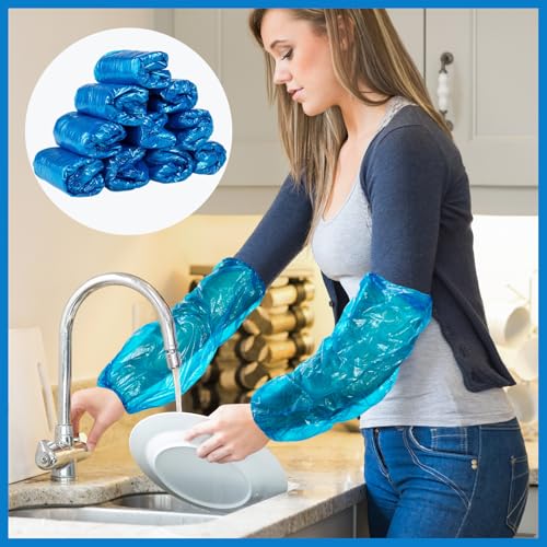 Disposable Arm Sleeves Covers, Oversleeves Covers for Painting Repairing Cleaning