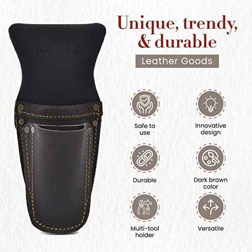 Style n Craft 9-Pocket Carpenter¡¯s Nail and Tool Pouch