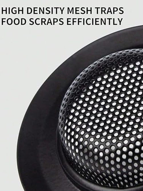 1PC Universal Sink Strainer | Stainless Steel Drain Filter Basket | Food Catcher for Kitchen Basins | Rust-Proof