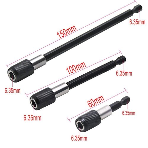 Flexible Drill Bit Extension Set, Includes 105° Right Angle Drill, Bendable Drill Extension, 3pcs 1/4 3/8 1/2" Universal Socket Adapter Set, 3pcs Drill Bit Holder, Screwdriver Bit Kit