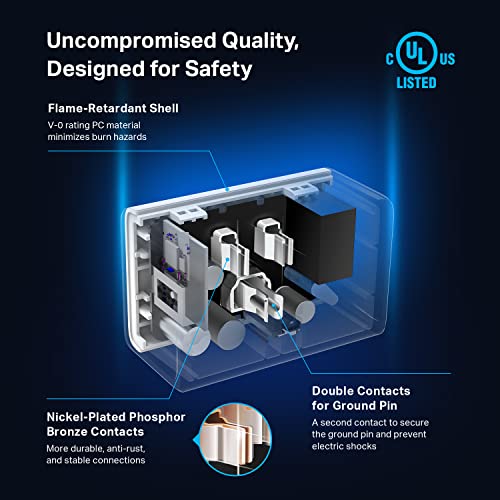 Kasa Smart Plug Ultra Mini 15A 4-Pack Wi-Fi Outlet Compatible with Alexa & Google