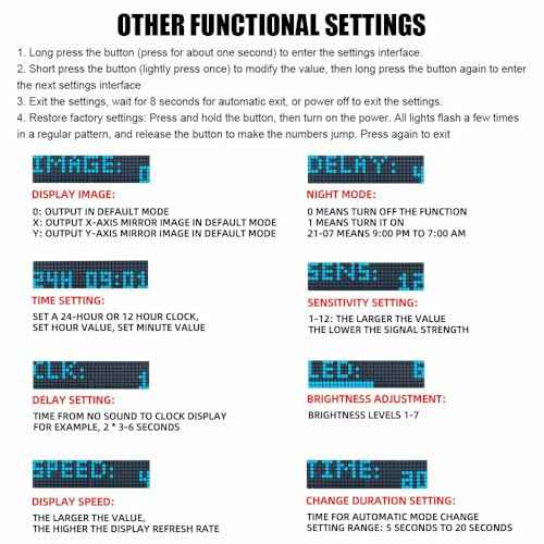 SMD Soldering Practice Kit 6-Digit LED Digital Clock with Music Spectrum Display DIY Electronics Project STEM Gift for Teens Adults Hobbyists