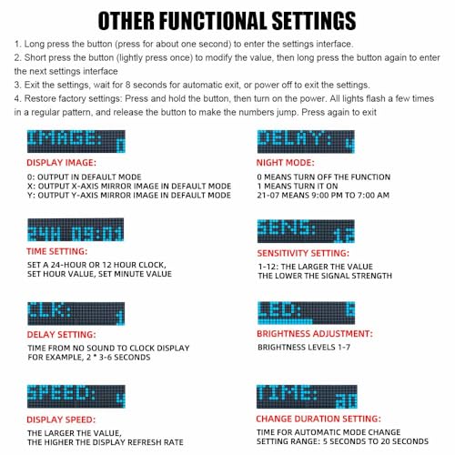 SMD Soldering Practice Kit 6-Digit LED Digital Clock with Music Spectrum Display DIY Electronics Project STEM Gift for Teens Adults Hobbyists