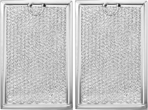 AMI PARTS WB06X10309 Microwave Grease Filter — 2 Pack 7-5/8 x 5 x 3/32 in