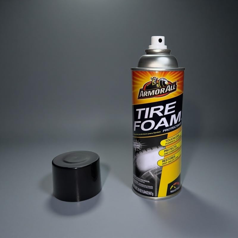 LetPetSet Tire Foam Diversion Safe, Hidden Storage Box, 8 oz Capacity, Key Lock, Blue/Yellow