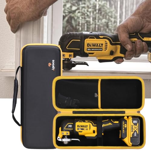 Aproca Portable Hard Storage Case, for DEWALT DCS356B / DCS354B 20V Max XR Oscillating Multi-Tool and Accessories