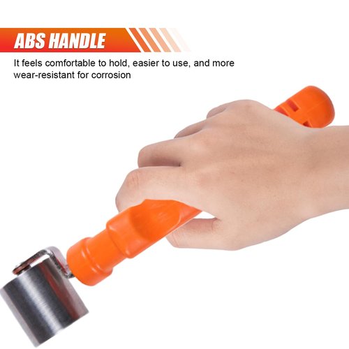 ZIMISI Car Audio Sound Deadening Application Wheel Roller, Stainless Steel Seam Roller with Anti-Slip Handle, Smoothing Tool for Heat Insulation Mats, Wallpaper, Vinyl, Home Decoration (1PC)