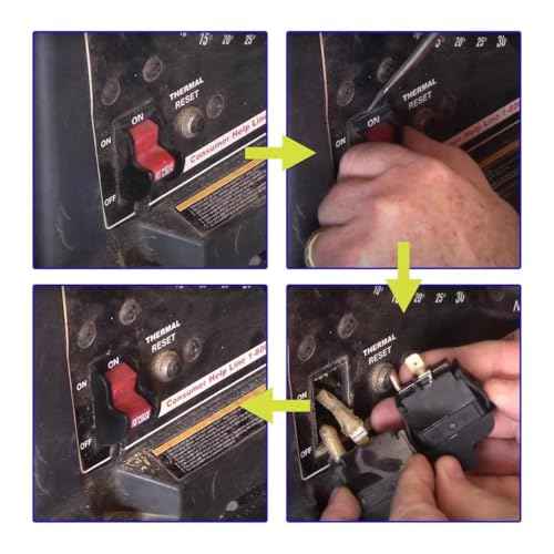 Thaekuns SW7B On-Off Toggle Switch 2 Prong for Table Saws and Drill Press Replaces Black & Decker, Delta/Porter Cable 489105-00, 438010170141 Rigid/Ryobi 46023