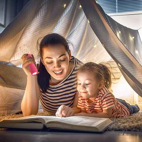 24-Pack Small Flashlights Set, Super Bright 100 Lumen LED Flashlight Pack with 72-Piece AAA Batteries Included, Mini Flashlight, Outdoor Flashlight for Camping, Hiking, Emergency