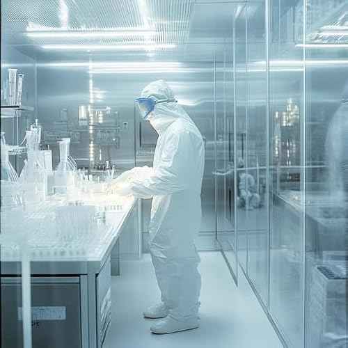 Hazmat Suits, Heavy Duty Full Body Disposable Paint Suits, Coveralls with Hood, Elastic Wrists & Ankles