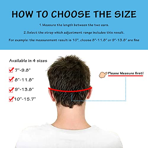 4 Pack Adjustable Glasses Strap, Durable and Waterproof Eyeglasses Retainer, Anti-Slip Sunglasses Holder