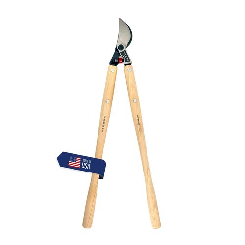 Hickok Heavy Duty Tree Lopper – Long Reach Tree Branch Cutter with Hickory Wood Handles | Professional Arborist Pruning Tool Made in USA | 30-Inch