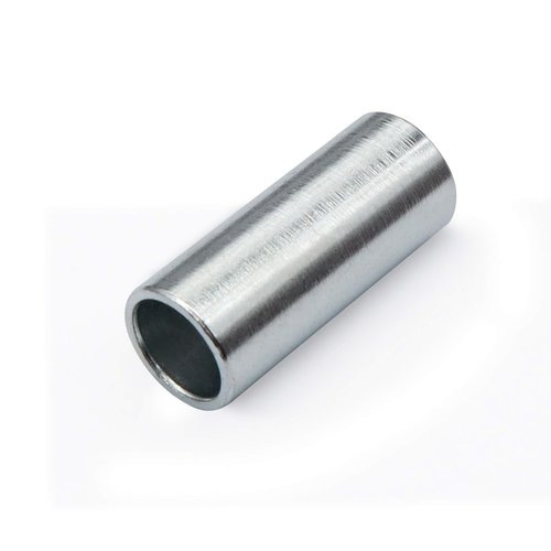 Wulankd 10 Pack 1/2-in I.D. x 5/8-in O.D. x 1-1/2-in Length Seamless Steel Spacer, Silver