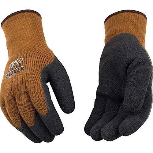 Kinco - Frost Breaker Heavy Thermal Work Gloves, Warm, Latex Grip, (1787)