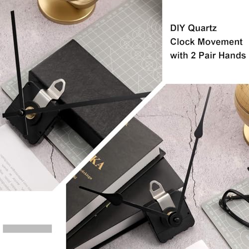 High Torque Clock Movement Mechanism with Long Shaft Replacement for Wall Clocks