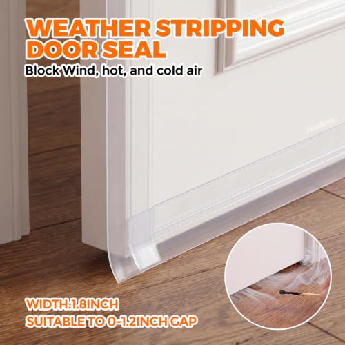 Holikme Weather Stripping Door & Shower Seal Strip 1.8 W - 33 Feet (Variation of THIS listing)