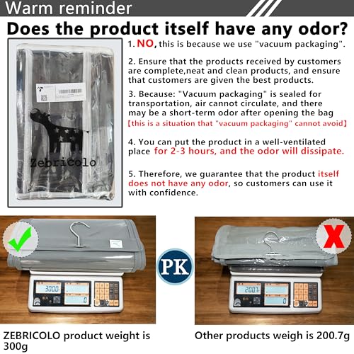 Grey 2-Pack Purse Organizer for Closet Hanging Handbag Storage Heavy Duty