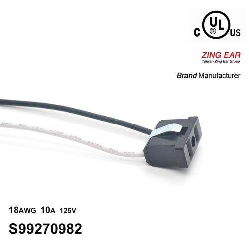 XCZZ S99270982 Receptacle for Broan Exhaust Fan,10A,125V,18AWG
