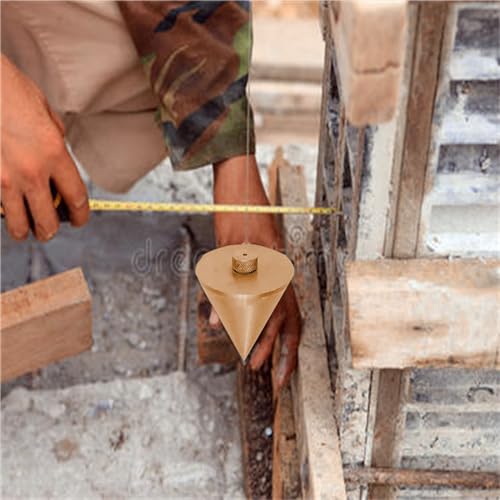WEDO Non-Sparking Plumb Bob 10oz,Hanging Wire Hammer,Beryllium Copper