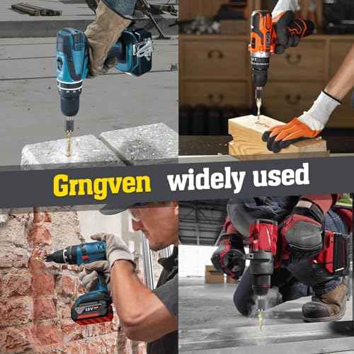 6PCS Combination Drill Tap Bit Set, Titanium Coated Screw Tapping Bit Tool for Drilling, Tapping, Countersinking. SAE 6-32NC 8-32NC 10-24NC 10-32NC 12-24NC 1/4-20NC Tap Set