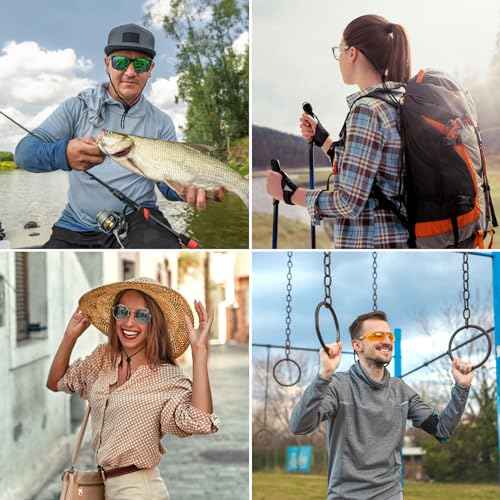 Attmu 12 Pack Sunglasses Strap, Sports Eye Glasses String Strap, Adjustable Eyeglasses Strap Lanyard Cord Band Neck Holders Eyewear Retainer for Men Women Kids