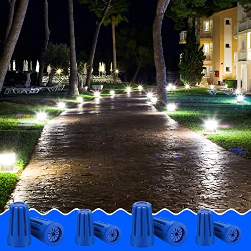 Waterproof Wire Connectors 40 pcs Landscape Splice Kit for Outdoor Wiring