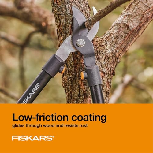Fiskars 28-Inch Garden Bypass Loppers with 1.5-Inch Cut Capacity - Standard Version