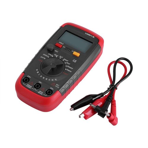 A sixx Capacitor Tester, Capacitance Meter, Portable Capacimeter, LCD Digital for Measuring for Test