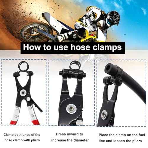 Tnisesm 80Pcs Spring Band Hose Clamps Assortment kits Silicone Vacuum Hose Pipe Clamp 7mm 9mm 10mm 11mm 14mm 15mm 16mm 18mm Low Pressure Air Clip Clamp(Black)