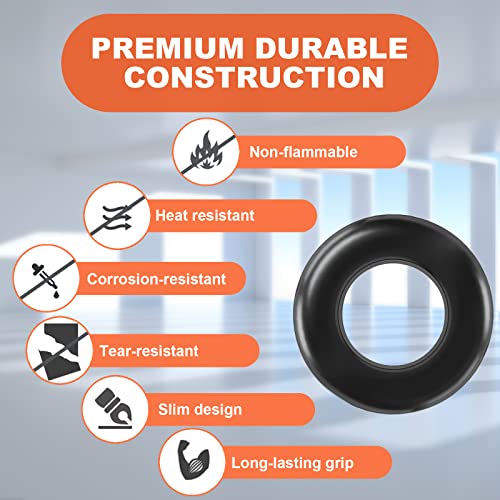 PHSZZ 280PCS Rubber Grommet Kit with 8 Sizes - Wiring, Automotive, Electrical, Sheet Metal, Hardware Repair