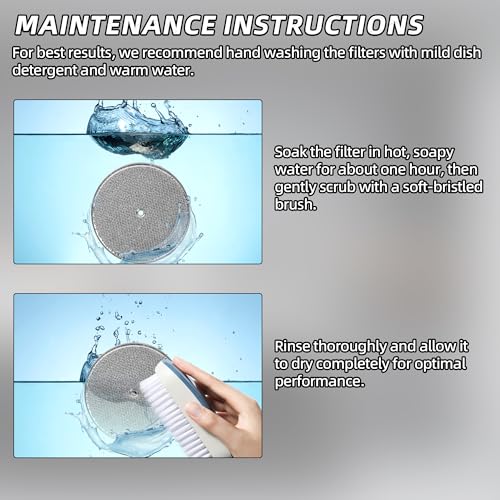 (3-Pack) Calvana 9-1/2" Aluminum Grease Filters with Center Hole for Range Hood