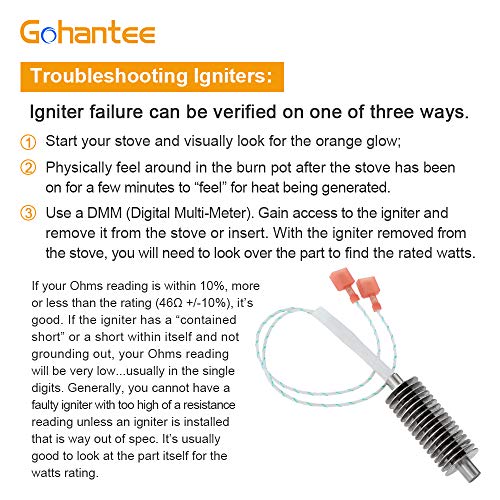 Harman Pellet Stove 306W Igniter Replacement 3-20-677200