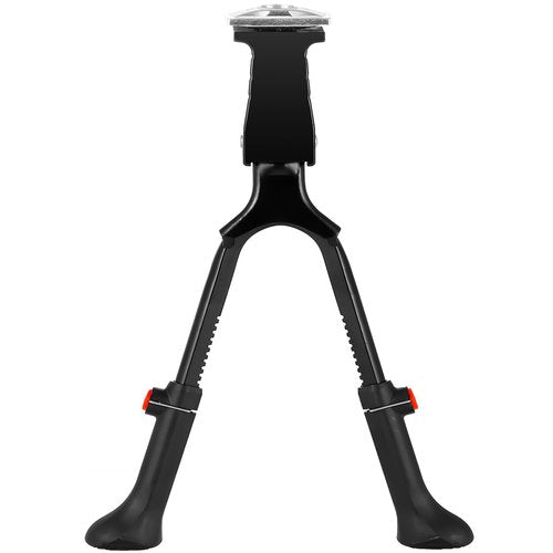 SPICIMOMO Adjustable Bike Kickstand with Double Legs - Aluminum Alloy Bicycle Kick Stands for 22-26 Inch Adult Bike, Road Bikes and Electric Bike