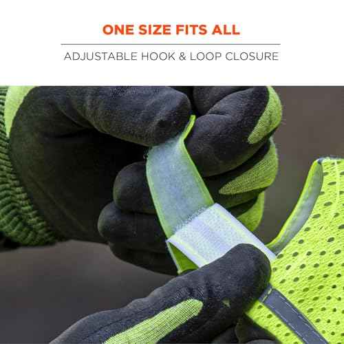Ergodyne mens High Visibility, Reflective Hat Cap, Lime, One Size US