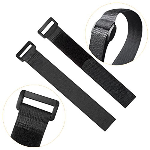 YiwerDer Reusable Fastening Cable Straps and Ties Set 20