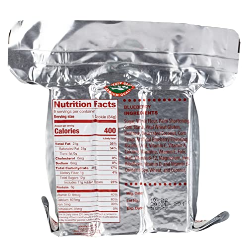 Grizzly Gear 3600 Calorie Vanilla Emergency Food Rations - 2 Pack, 6-Day Supply, Long Shelf Life