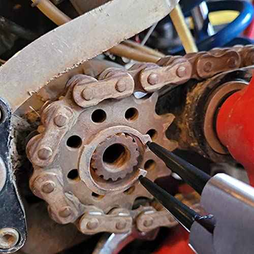 Snap Ring Pliers£¬Heavy Duty Internal/External Circlip Pliers Ring Remove Retaining Pliers(7 Inch)