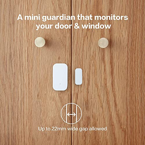 Aqara Zigbee Door and Window Sensor 3 Pack - Wireless Contact Sensors for Home Security