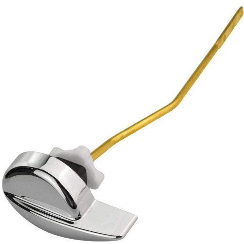 Jmkcoz Angle Fitting Side Mount Toilet Flush Lever Handle for TOTO Toilet Tank Universal Fit for Most Toilet, Toilet Repair Handle with Nut, Copper Lever