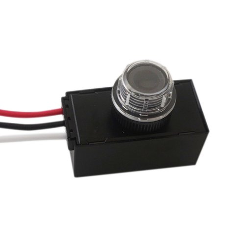 Proshopping DC 12V Photocell Switch, Auto On/Off Light Photoelectric Switch for Outdoor, Dusk to Dawn Photo Control Sensor, Hard-Wired Post Eye Light Control, Auto Day Night Sensor (12V DC, 6A)
