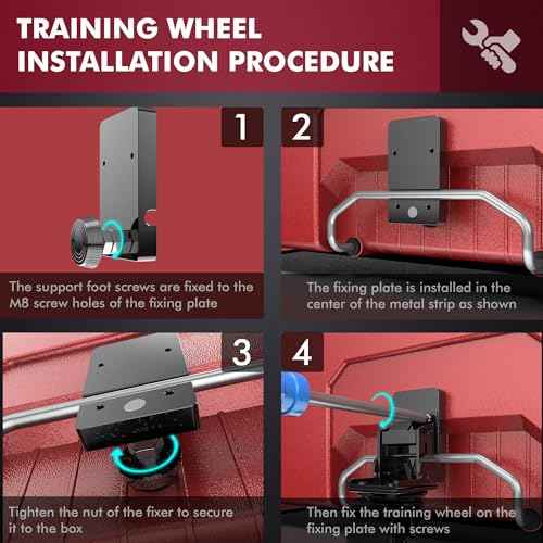 Packout Caster Wheel Kit, Upgraded Metal Front Wheels Fit for Milwaukee 48-22-8427/8426 Packout Rolling Tool Box-Accessories for Packout Toolbox, Folding Packaging Accessories Make Shipping Easy