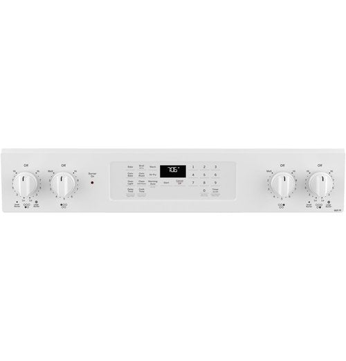 GE APPLIANCES JS760DPWW GE(R) 30" Slide-In Electric Convection Range with No Preheat Air Fry